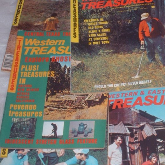 Lot of 8 vintage Western & Eastern Treasures magazines - metal detecting, etc. - Picture 7 of 9